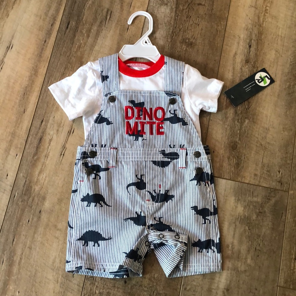 Baby Boy’s Dinomite Overalls - NWT